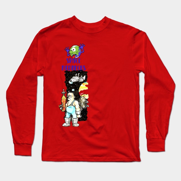 SPACE REDNECKS Long Sleeve T-Shirt by BubbaWorldComix